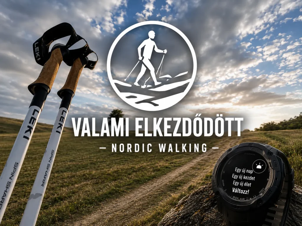Ilyen az első nordic walking ezdés. A képen egy nógrádi gyönyörű mező Érsekvadkert és Patak között.