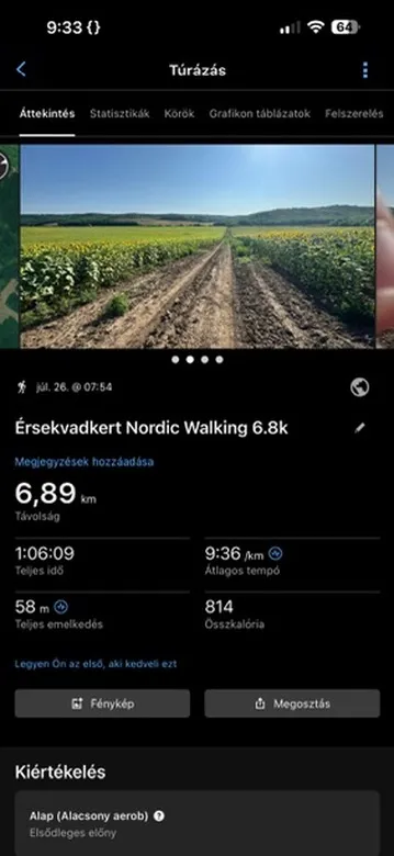 Így fogyok le a nordic walkinggal