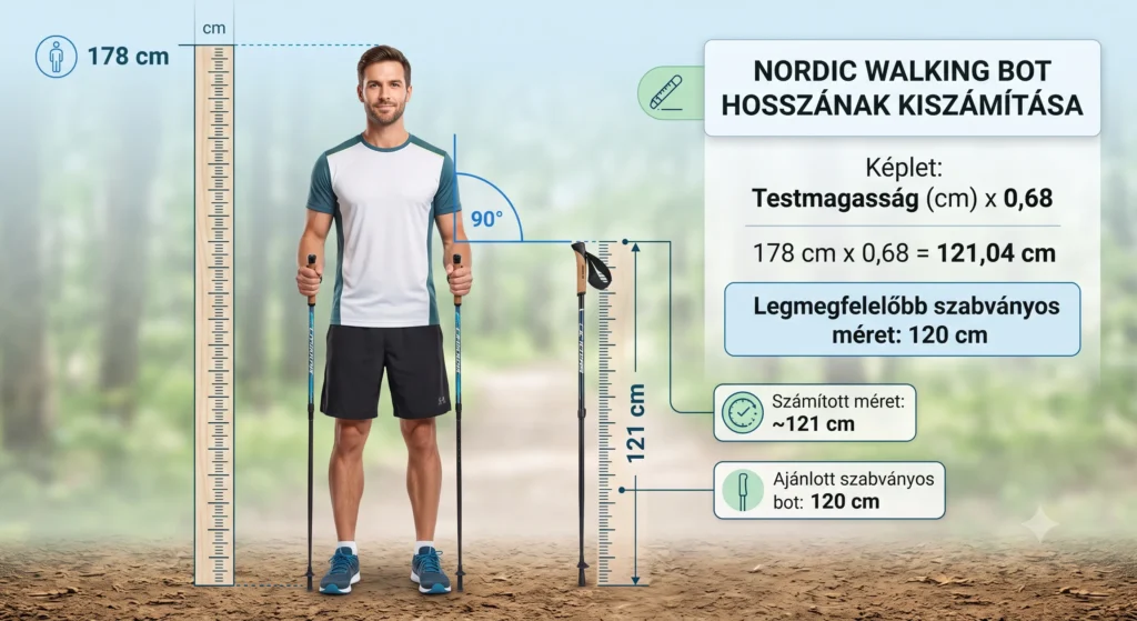  Hogyan válassz Nordic Walking bot méretet? 